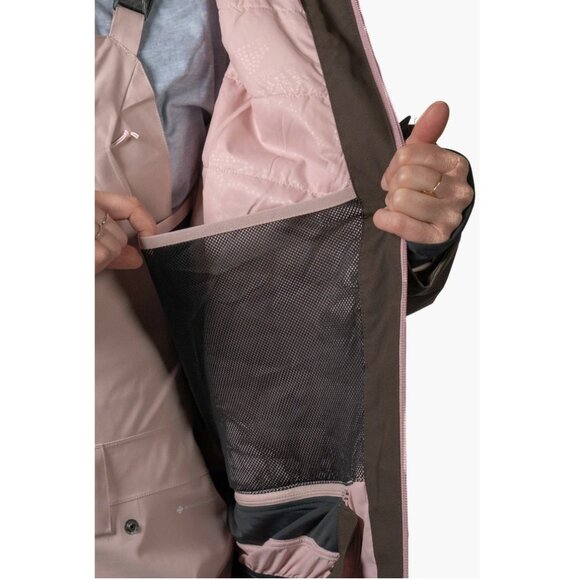 FLYLOW Freya Womens Hooded Ski/Snowboard Parka/Jacket/Coat NEW Timber $380 - Picture 7 of 7